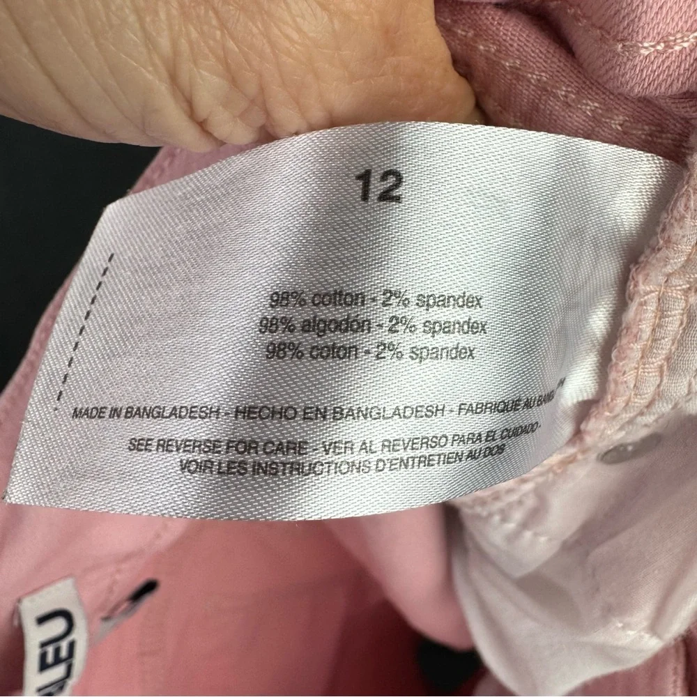 Code Bleu Pink Jean Shorts Casual Summer Wear - Picture 6 of 6